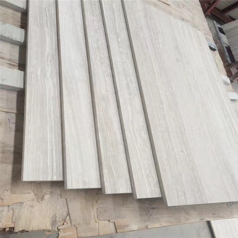  プロモーション 販売中国の白い木の大理石610x305x10mm .磨かれたタイル